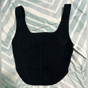 aritzia sculpt knit tank